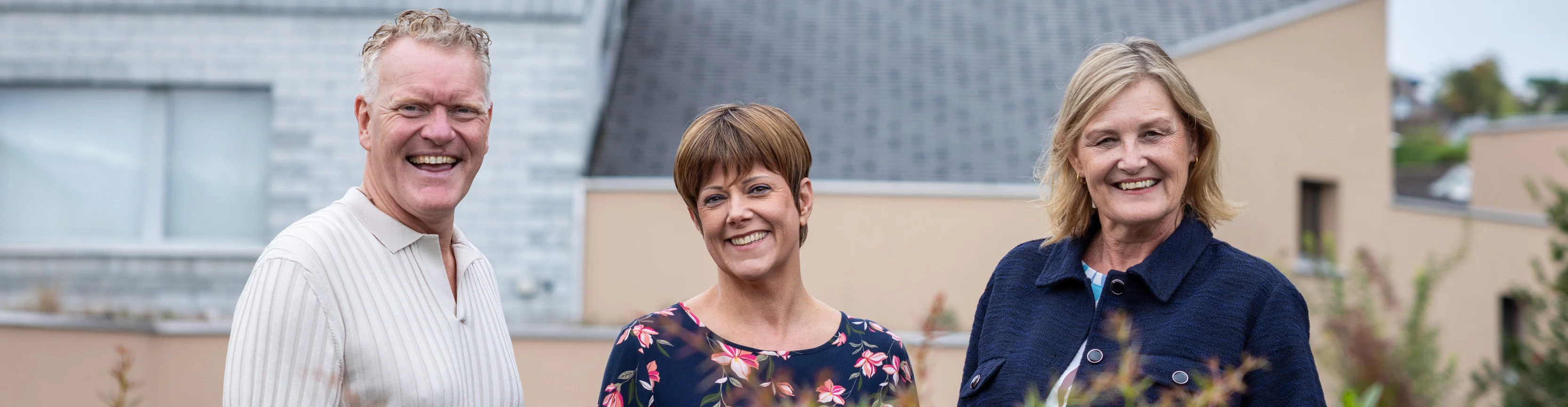 Three people together